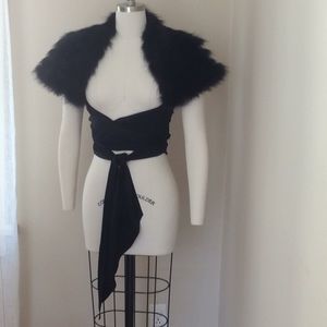Marni fox fur stole